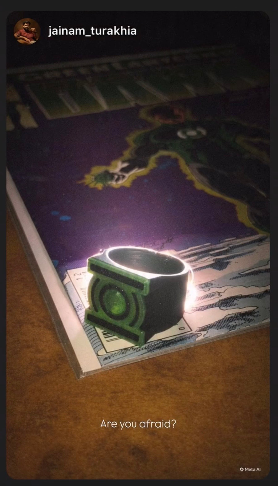 Made Weird Lantern Corps customer photo
