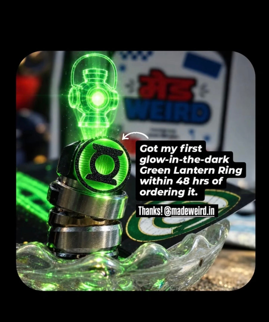 Made Weird Lantern Corps customer photo