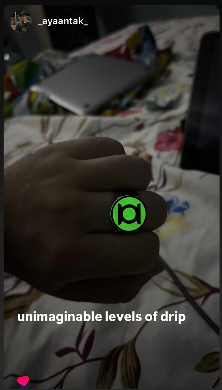 Made Weird Lantern Corps customer photo